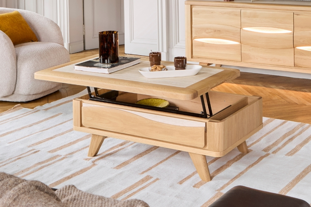 Table basse relevable OLONNE Ameublier