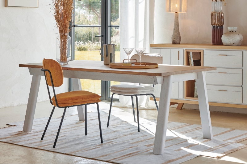 Table à manger bois HAVANE Ameublier