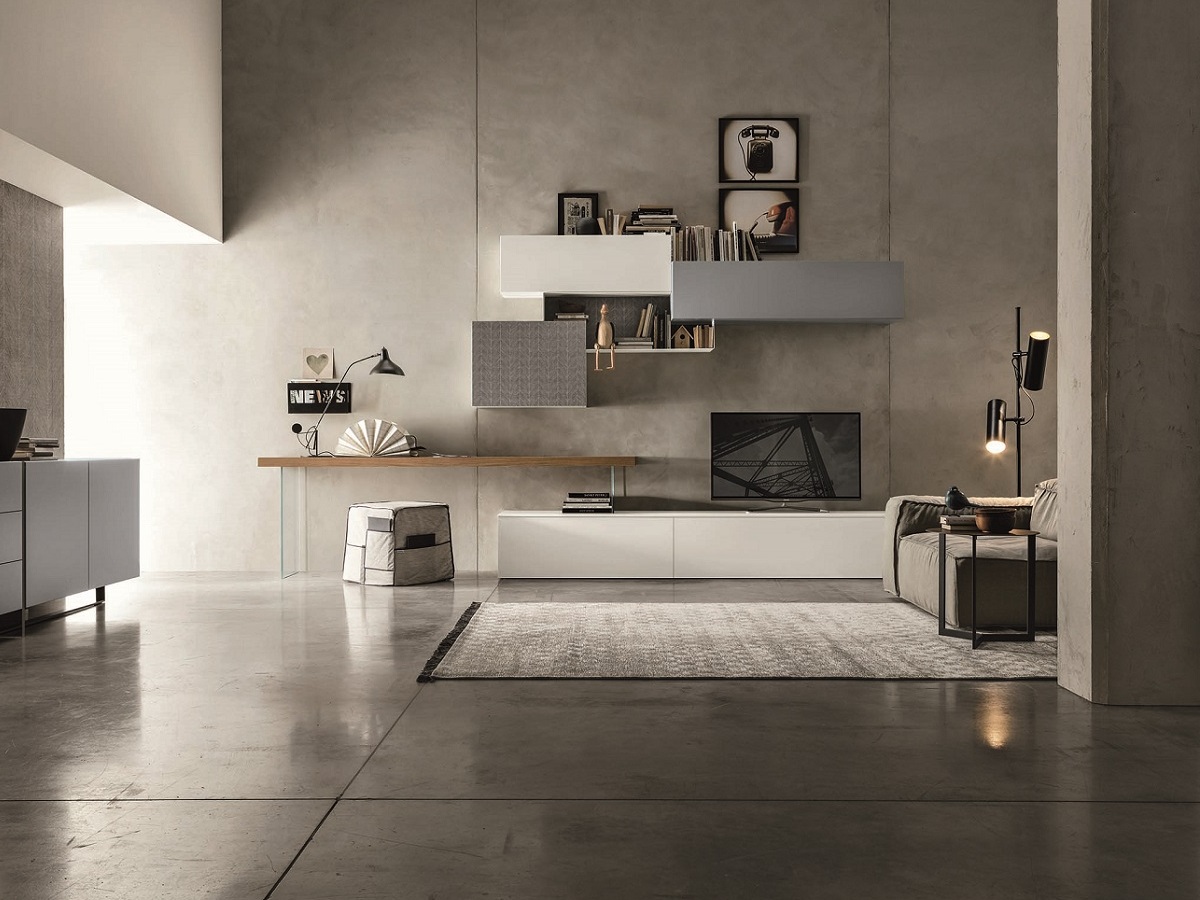 4 modèles de meubles TV déstructurés pour un salon contemporain