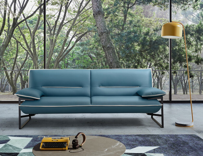 Zoom sur le canapé design italien