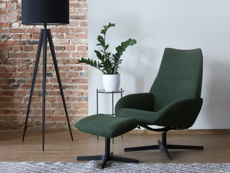 Alliez confort et design avec un fauteuil dossier haut