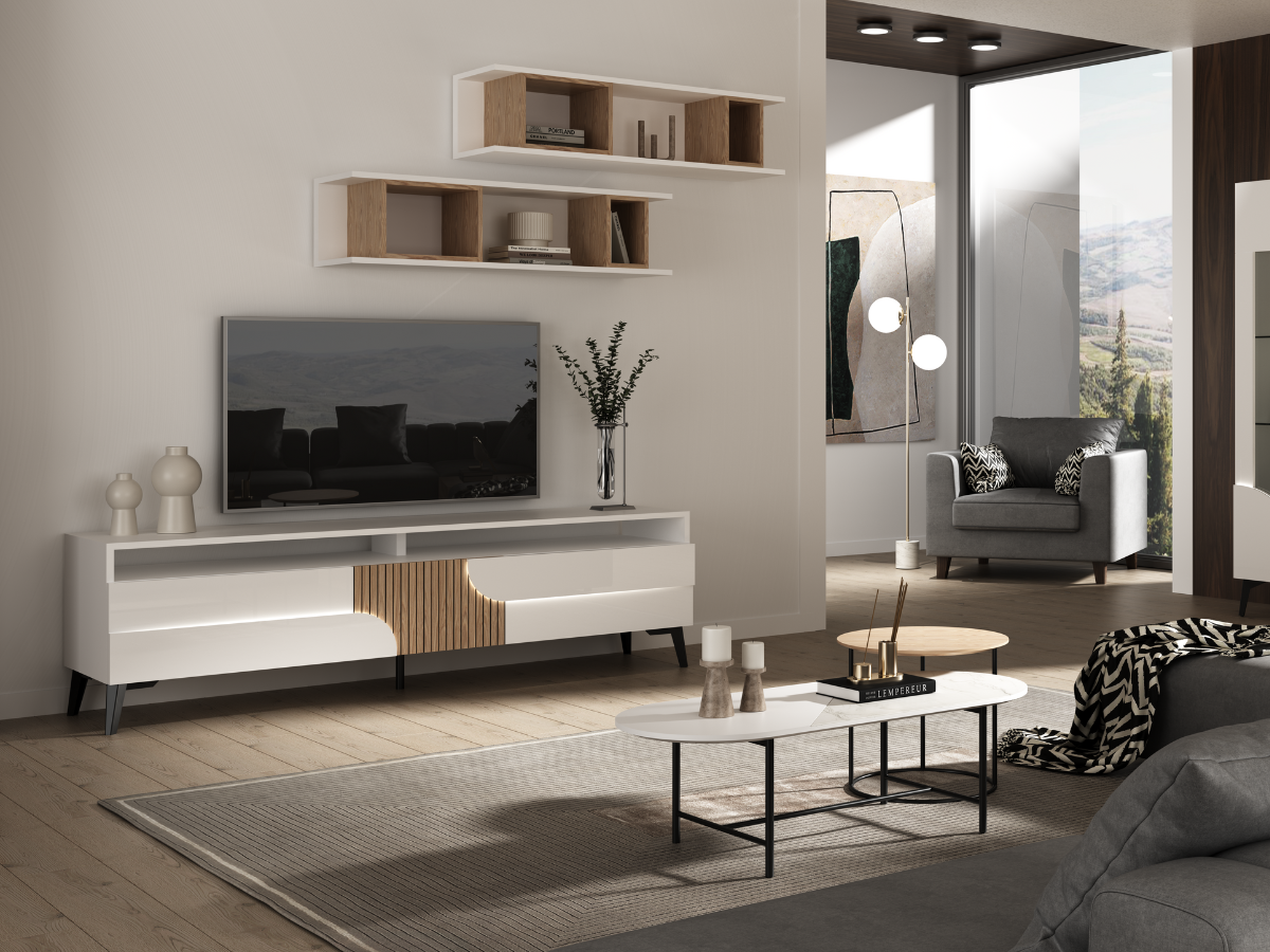 Quel meuble associer à une TV murale ?